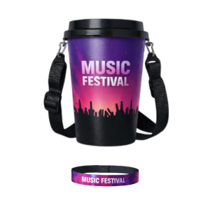 Miniatura de imagem do produto Camisa, credencial, copo com cordão e pulseira personalizados