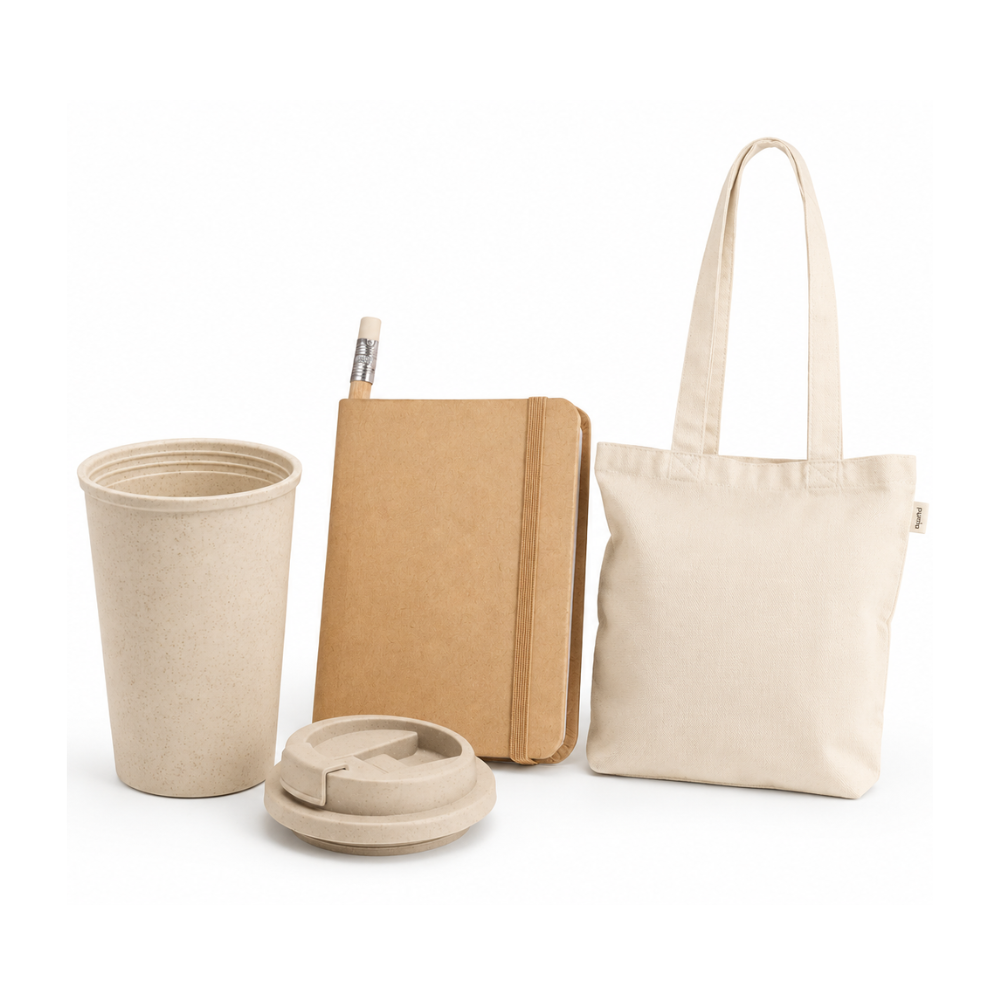 Kit Boas-Vindas Eco — Kit ecológico personalizado para onboarding corporativo e ecológico