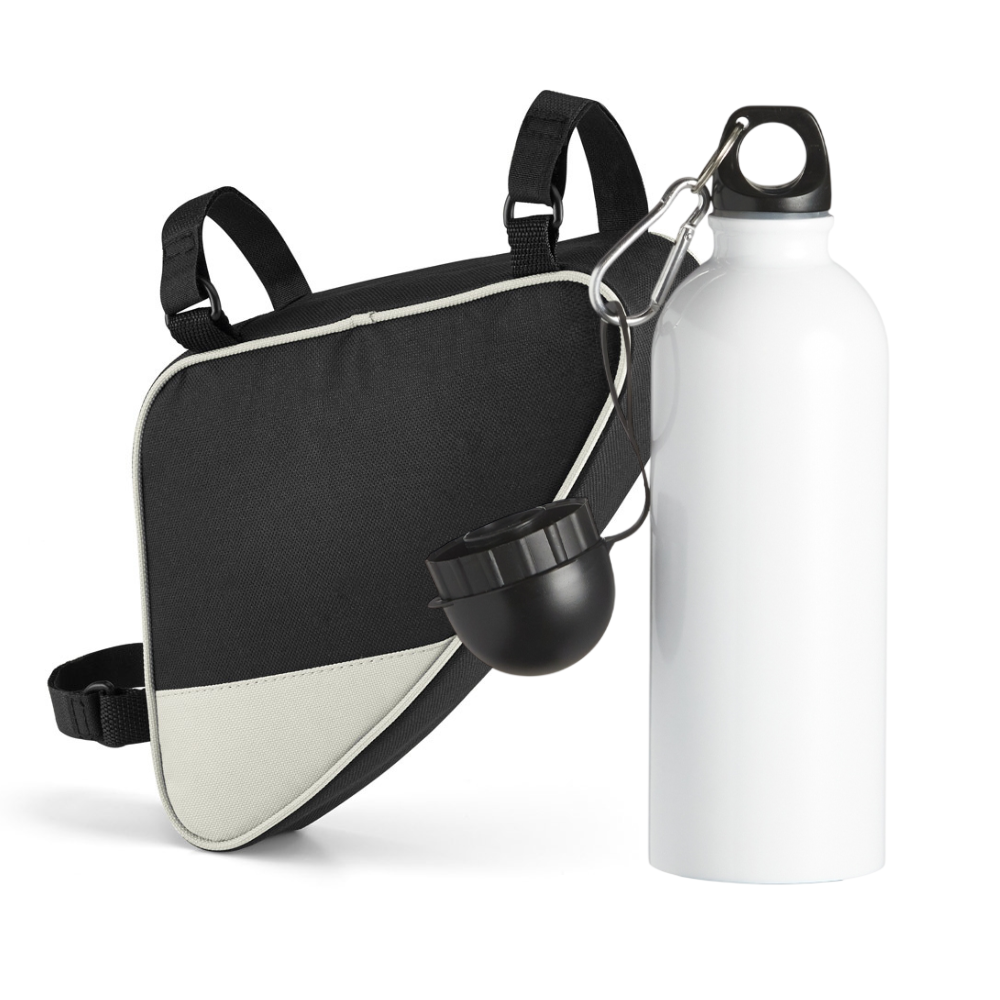 Kit Go Run – Bolsa para quadro de bicleta e garrafa