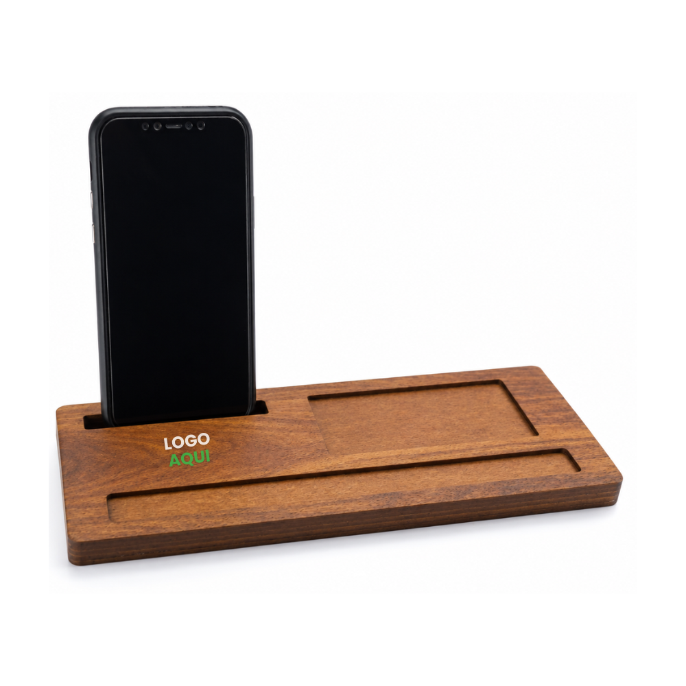 Miniatura de imagem do produto Porta celular de madeira personalizado – Vários modelos