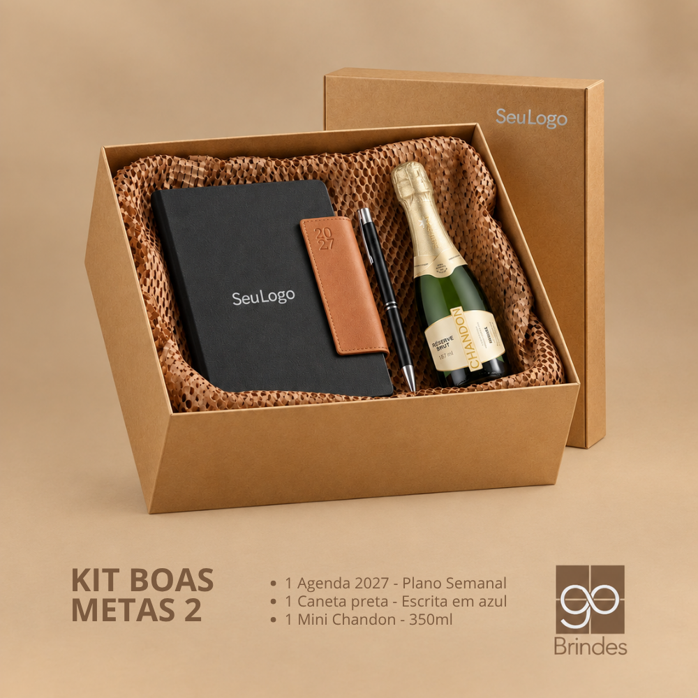 Imagem do produto Kit Boas Metas 2 Corporativo Personalizado | Go Brindes