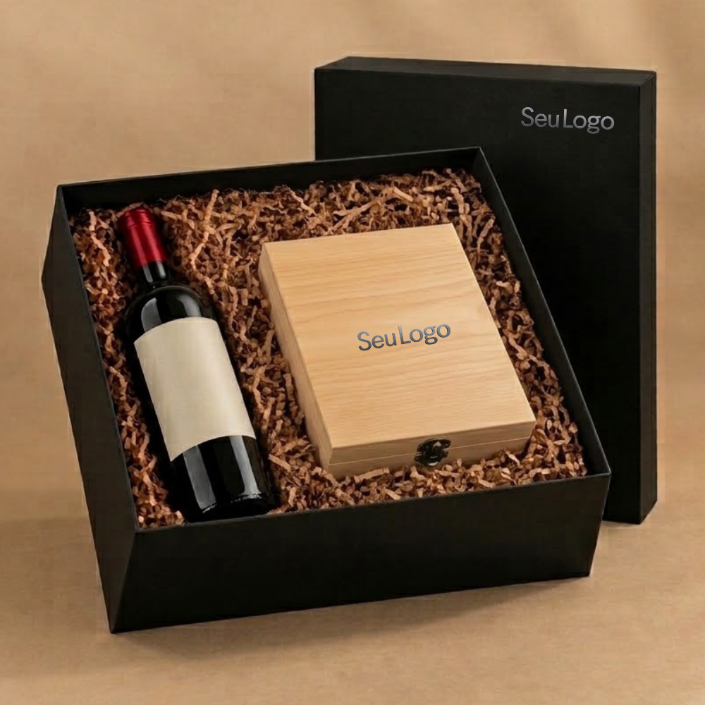 Miniatura de imagem do produto Kit Vinho Premium Corporativo Personalizado | Go Brindes