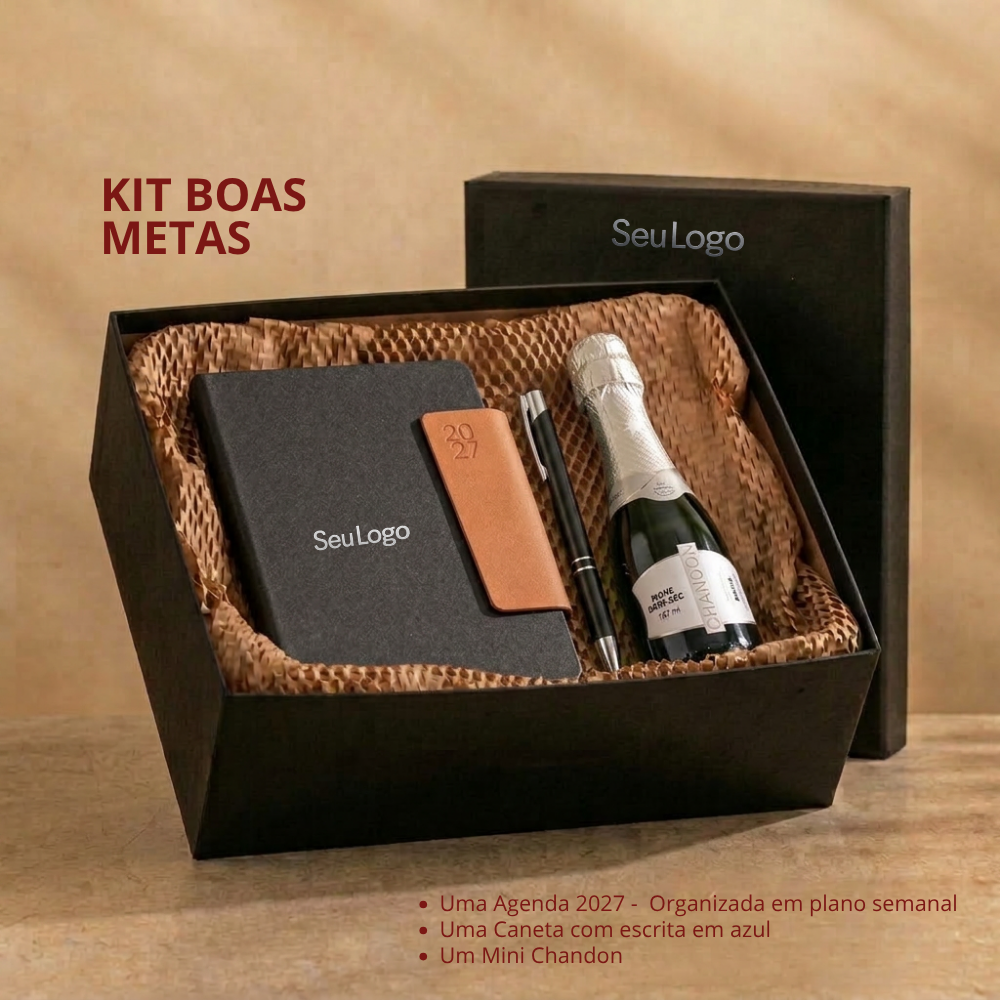 Imagem do produto Kit Boas Metas Corporativo Personalizado | Go Brindes