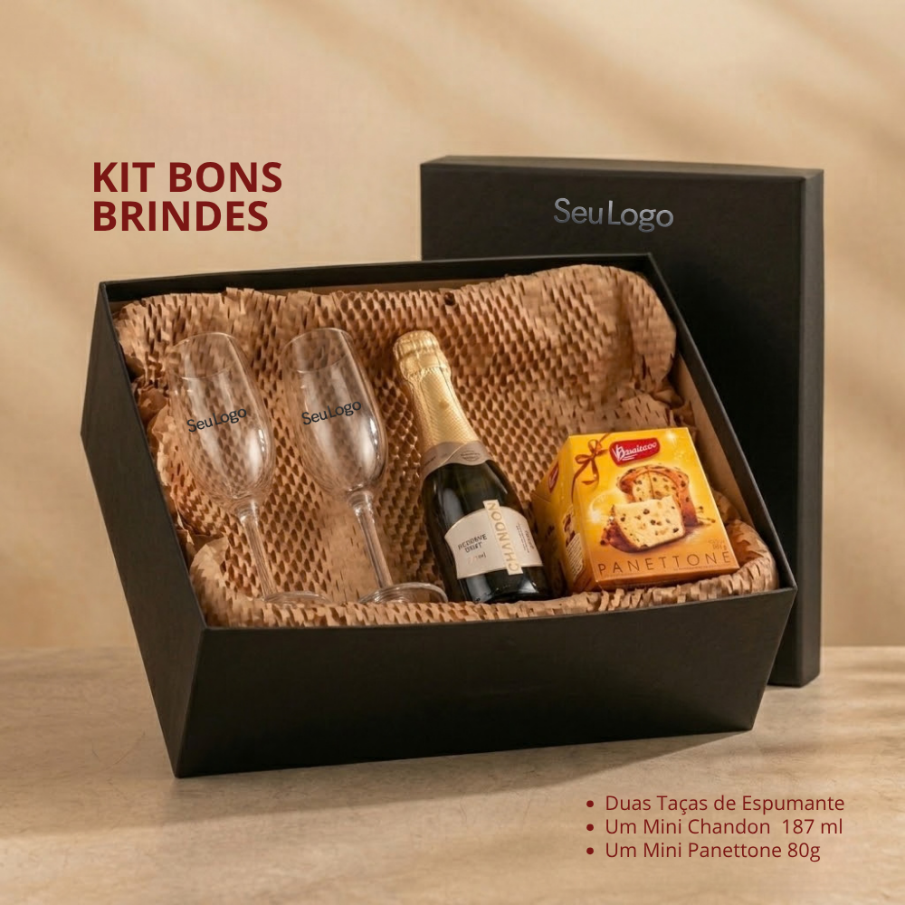 Kit Bons Brindes Corporativo Personalizado | Go Brindes